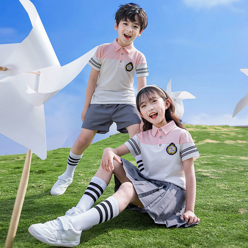 新品六一儿童表演服装舞蹈服女小学E生成人礼啦啦队诗歌朗诵合唱