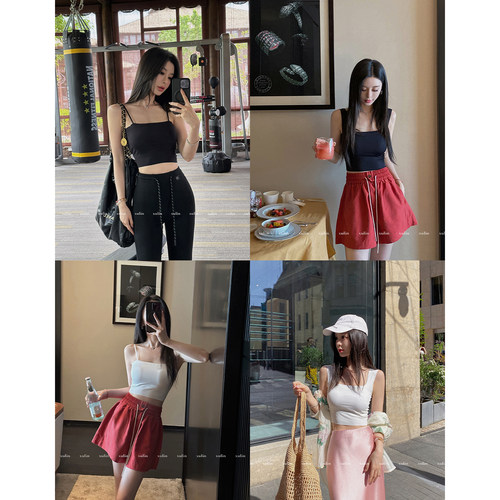 徐琳mini舒适无痕双色系列背心