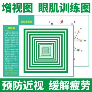 霧視訓(xùn)練表黑底白字霧視訓(xùn)練聚焦訓(xùn)練檢測眼睛測視力專用視力表