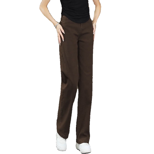 牛仔裤女2025年新款秋冬季高腰百搭显瘦窄版女士复古休闲直筒裤子