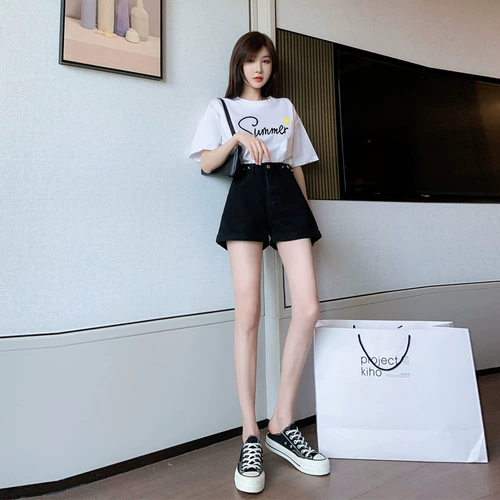 Шорты, штаны, модный ретро комплект для отдыха, коллекция 2021, в западном стиле, по фигуре