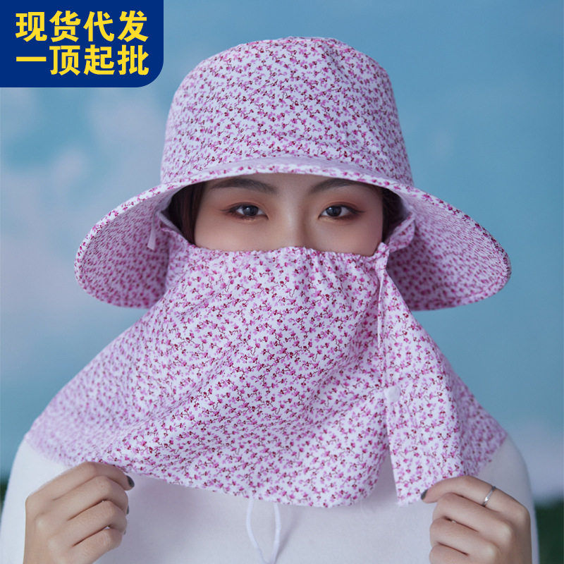 夏季女防紫外线遮阳帽太阳帽骑车