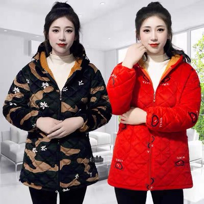 罩衣女加绒加厚冬季新款成人