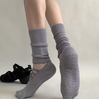 早秋普拉提miu系防滑袜瑜伽