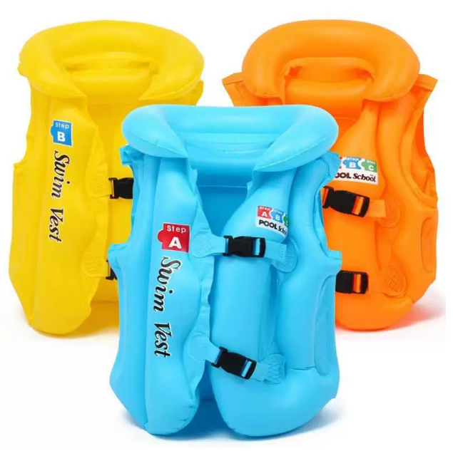 兒童專用充氣救生衣浮力背心