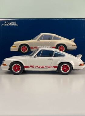 Ebbro 1:24 保时捷 911 Carrera RS 2.7 合金车模玩具摆件礼物