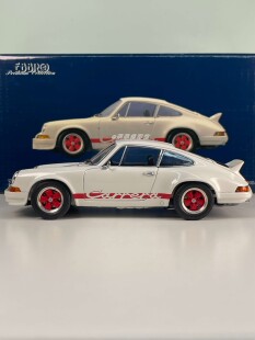 Ebbro 1:24 保时捷 911 Carrera RS 2.7 合金车模玩具摆件礼物