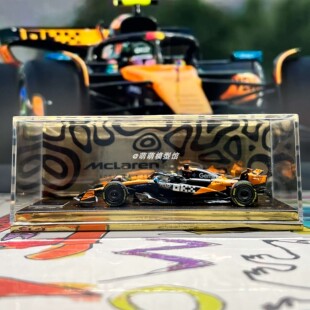 Minichamps 1:64 迈凯伦F1 MCL39诺里斯2025世界冠军季后测试限定