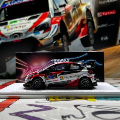 Spark 1:43 WRC 丰田雅力士 Yaris GR 拉力赛车模型潮玩摆件礼物