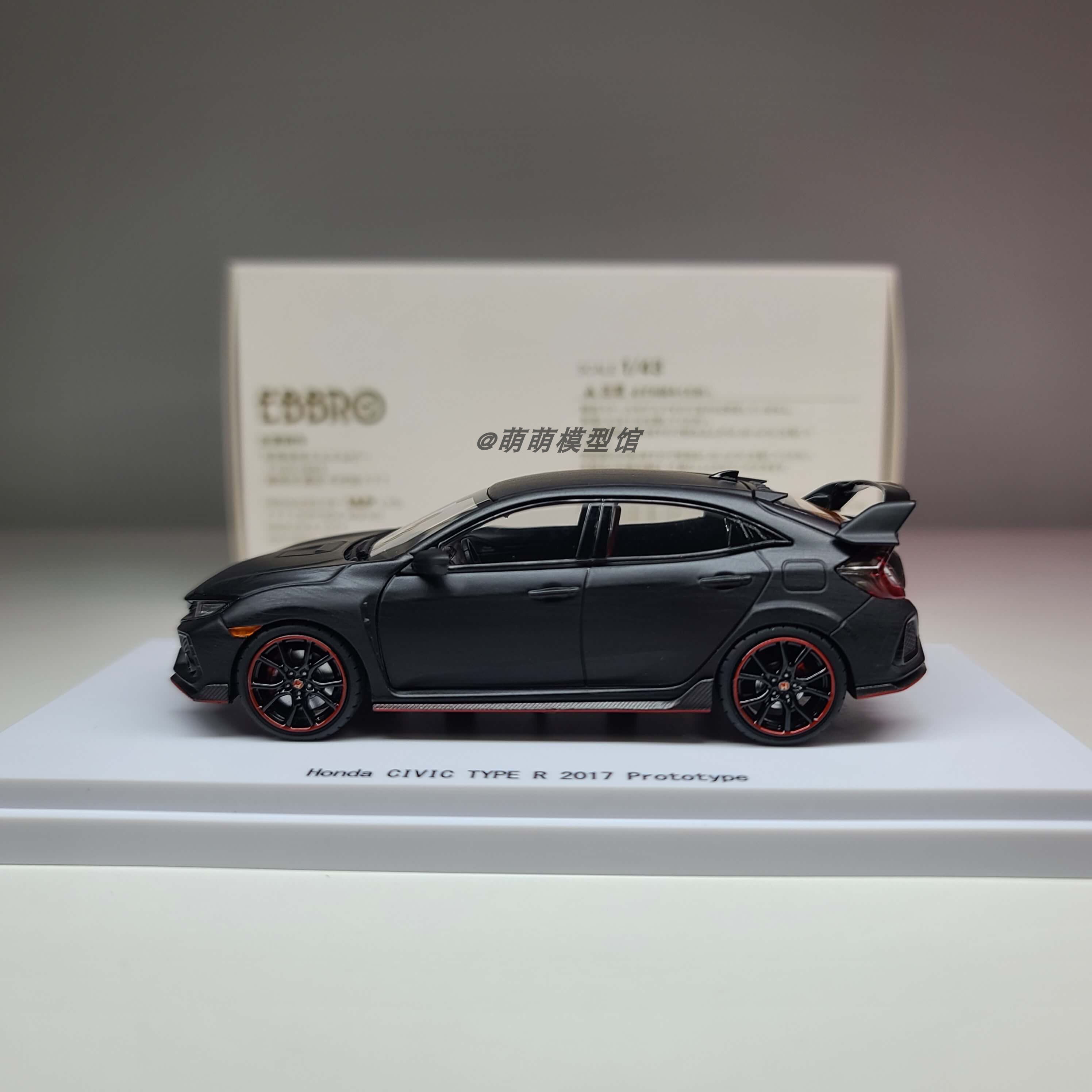 EBBRO 1:43 本田 思域 Honda Civic Type-R 合金车模玩具摆件礼物