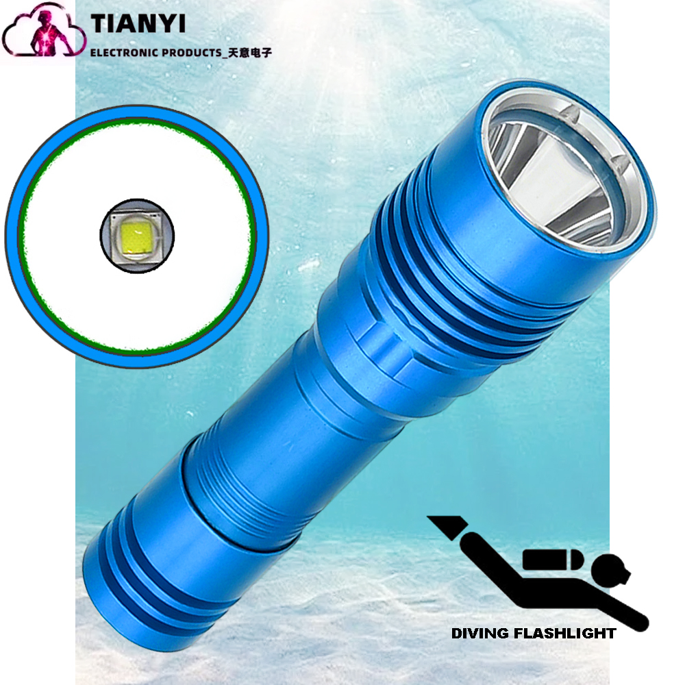 户外铝合金潜水照明潜水灯L2手电