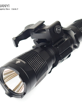 快拆支架KC04铝合金金属夹具适于单车手电 固定零配件环夹25/30MM