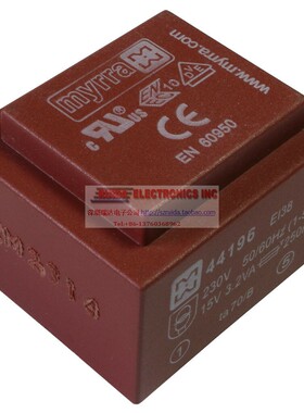 MYRRA 44196 3.2VA 15V 原装进口稳压电源整流 隔离变压器