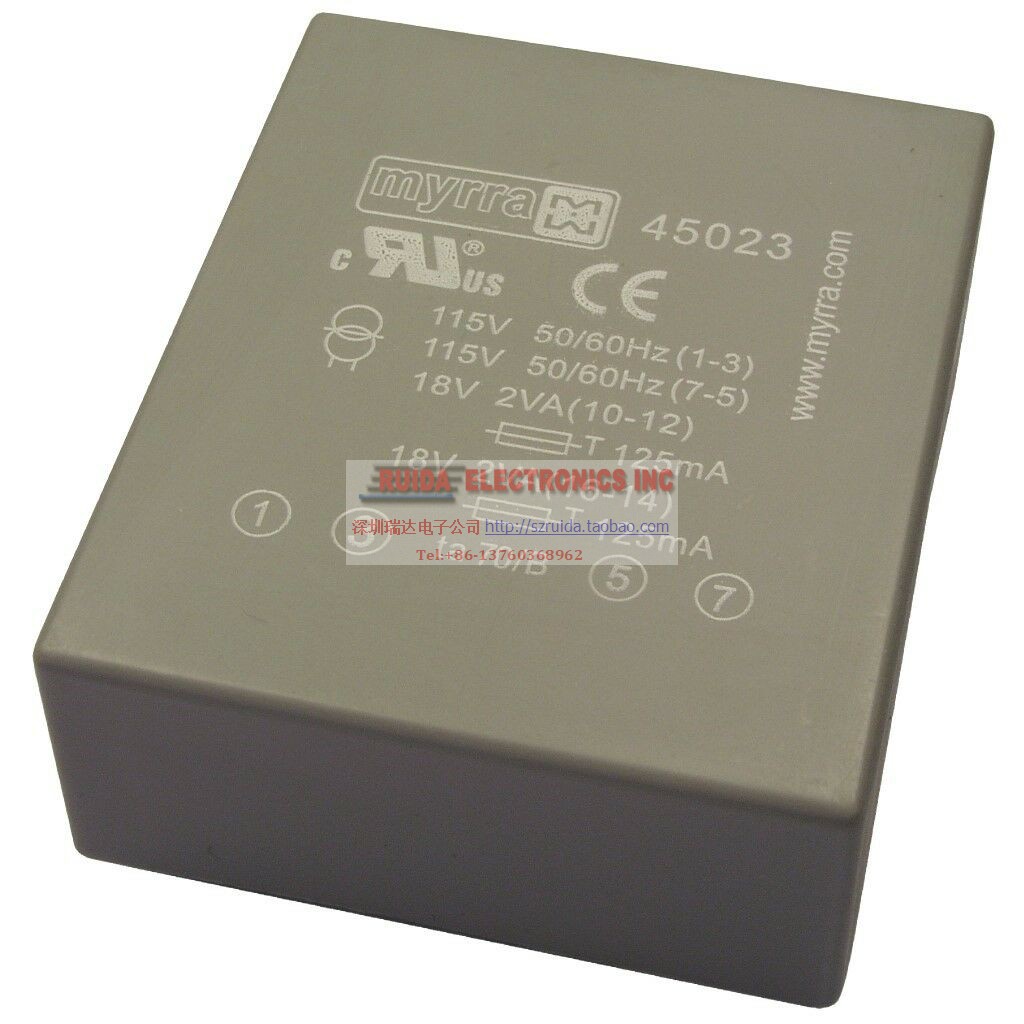 MYRRA 45023 4VA 2x18V 原装进口稳压电源整流 隔离变压器