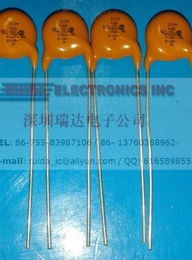 10pF C0G X1 400Vac Y1 500Vac VISHAY原装瓷片电容器