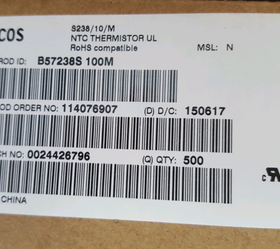 B57238S0100M EPCOS原装货