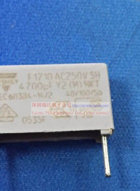 F17102471000 VISHAY原装薄膜电容 量多优惠