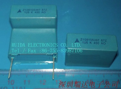 原装薄膜电容西门子EPCOS B32674D4155K 1.5uf 450v 27mm