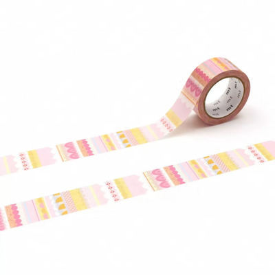 【至橘小铺】日本mt草莓千层基础百搭和纸胶带分装手帐素材福袋