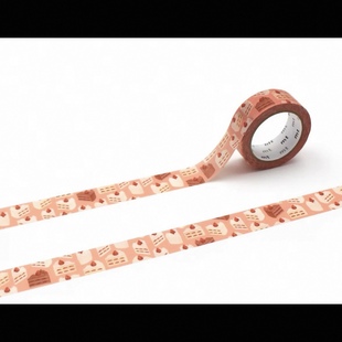 【至橘小铺】日本mt常规草莓蛋糕和纸胶带分装手帐素材打底福袋