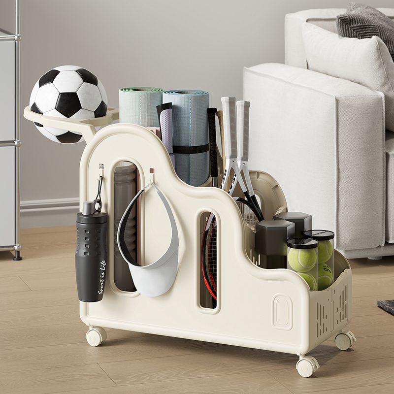 瑜伽垫收纳筐健身器材整理神器