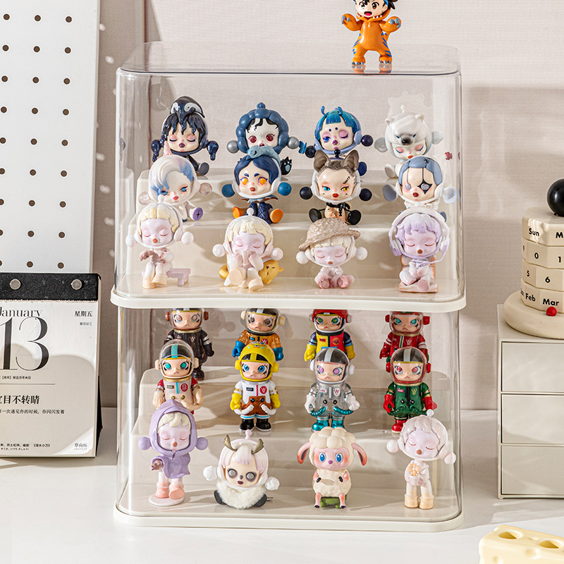 亚克力透明盲盒收纳展示架