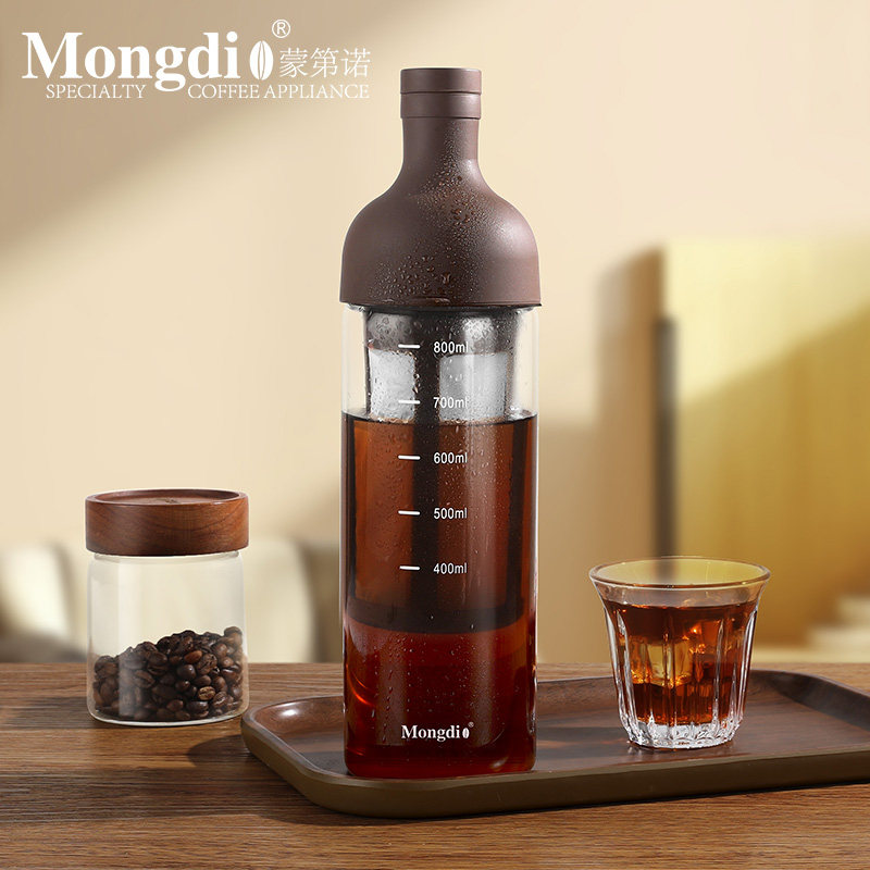 Mongdio冷萃壶咖啡壶冷萃瓶冷萃杯子冷泡壶玻璃大容量咖啡冷淬瓶