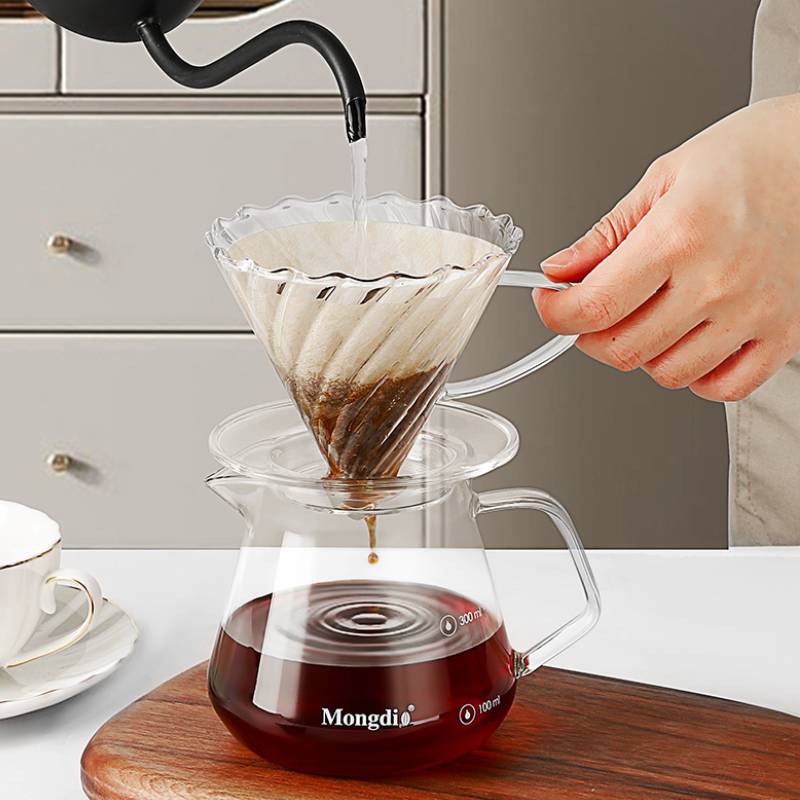 Mongdio手冲咖啡套装咖啡手冲壶过滤杯分享壶滴漏壶家用咖啡器具
