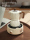 Кофеварка Mongdio mocha pot с двойным клапаном, бытовая небольшая итальянская кофемашина с экстракцией, набор для приготовления кофе ручной работы mini 4