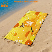 NASA联名鬼灭之刃印象图案儿童成人毛巾浴巾男女吸水好卡通洗澡巾