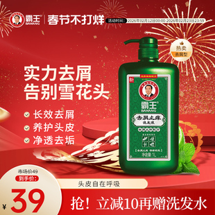 霸王洗发水去屑止痒控油蓬松去油洗发露洗头水柔顺持久留香洗发膏