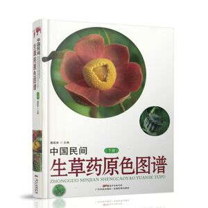 现货 中国民间生草药原色图谱（下册）潘超美主编 广东科技出版社
