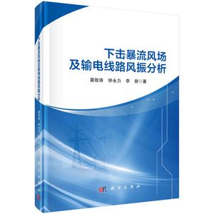 正版全新 下击暴流风场及输电线路风振分析 晏致涛 科学出版社 9787030782069