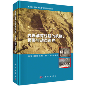 正版现货 岩爆孕育过程的机制预警与动态调控 冯夏庭 陈炳瑞 张传庆 李邵军等 科学出版社 9787030364654圆脊精装