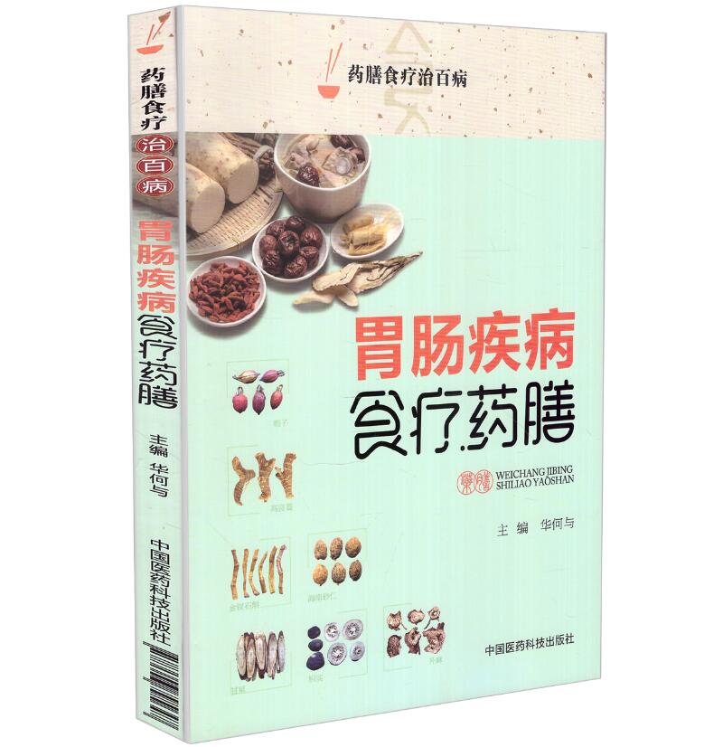 现货胃肠疾病食疗药膳(药膳食疗治百病)华何与主编中国医药科技出版社-封面