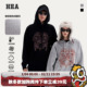 HEA国潮经典 宽松慵懒风 情侣装 醒狮狮头连帽卫衣男女同款 秋冬新款