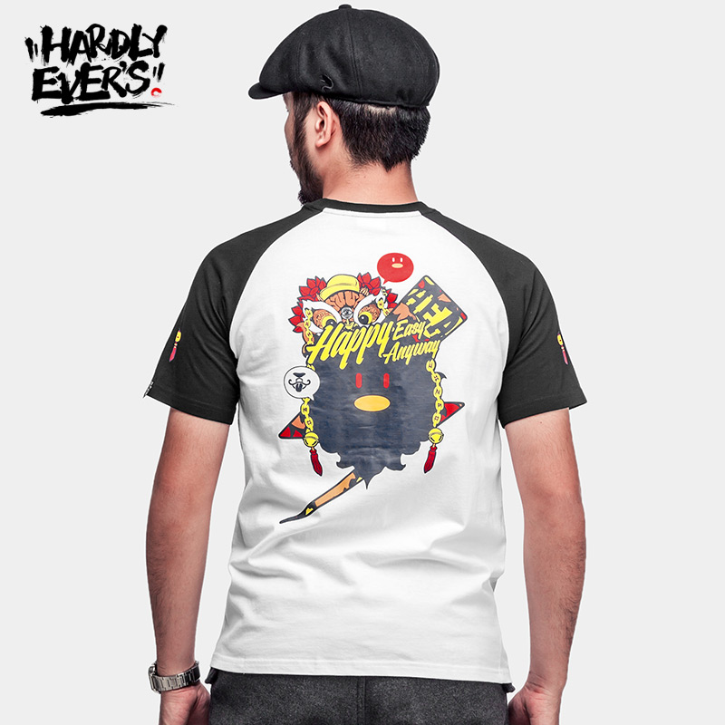 hardlyevers¶î·Æ¶û³±ÅÆHEAÖйú·ç´óÂëÄÐ×°Î÷º£°¶´¿ÃÞÔ²Áì¶ÌÐäTÐô