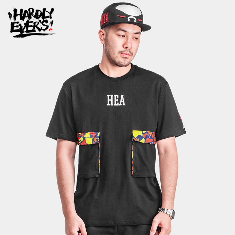 hardlyevers¶î·Æ¶û±¾ÍÁ¹ú³±HEAÖйú·çÓ¡»¨¿íËɿڴüÔ²Áì¶ÌÐäTÐôÄÐ