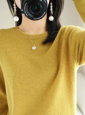 Women Sweater O-neck Autumn Winter Basic Pullover Warm Casua