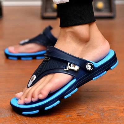 Men's Flip Flops Beach Slippers Sandals Summer Men's Flat Sh