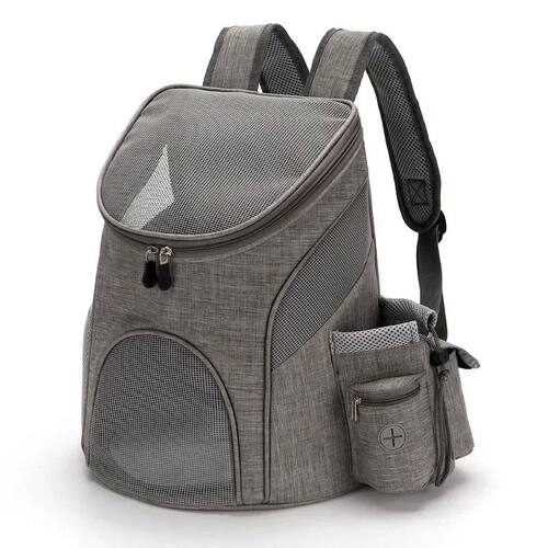 Portable mesh Dog Bag Breathable Dog Backpack Foldable Large