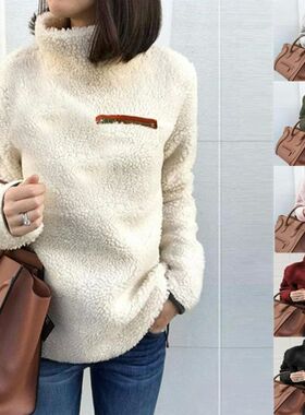 Winter Super Soft and Comfortable Solid Color Turtleneck Pul