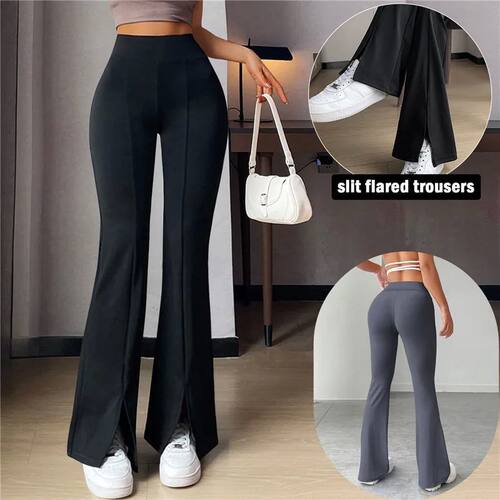 2023 New Flare Leggings Yoga Pants Women High Waist Wide Leg