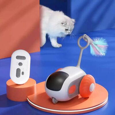 Smart Cat Toy Automatic Moving Remote Controlled Toy Car for