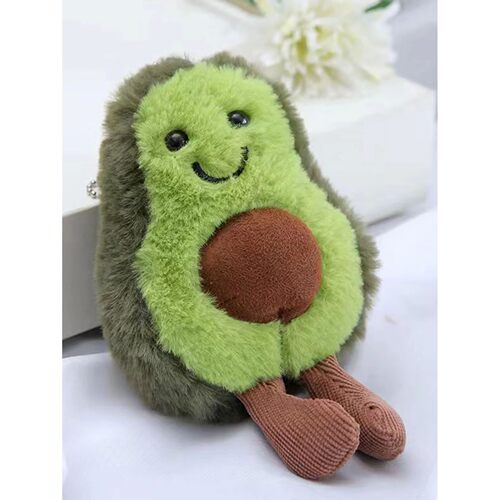 A cute avocado pet plush toy, suitable for daily companionsh