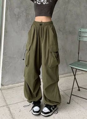 Retro work casual pants for women's summer versatile straigh