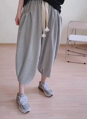 Casual Women's Pants Sporty Sweatpants Korean Fashion Leggin