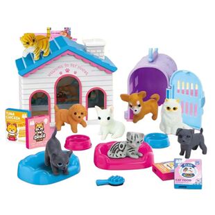 Kawaii Items Kids Toys Miniature Dollhouse Accessories Pet A