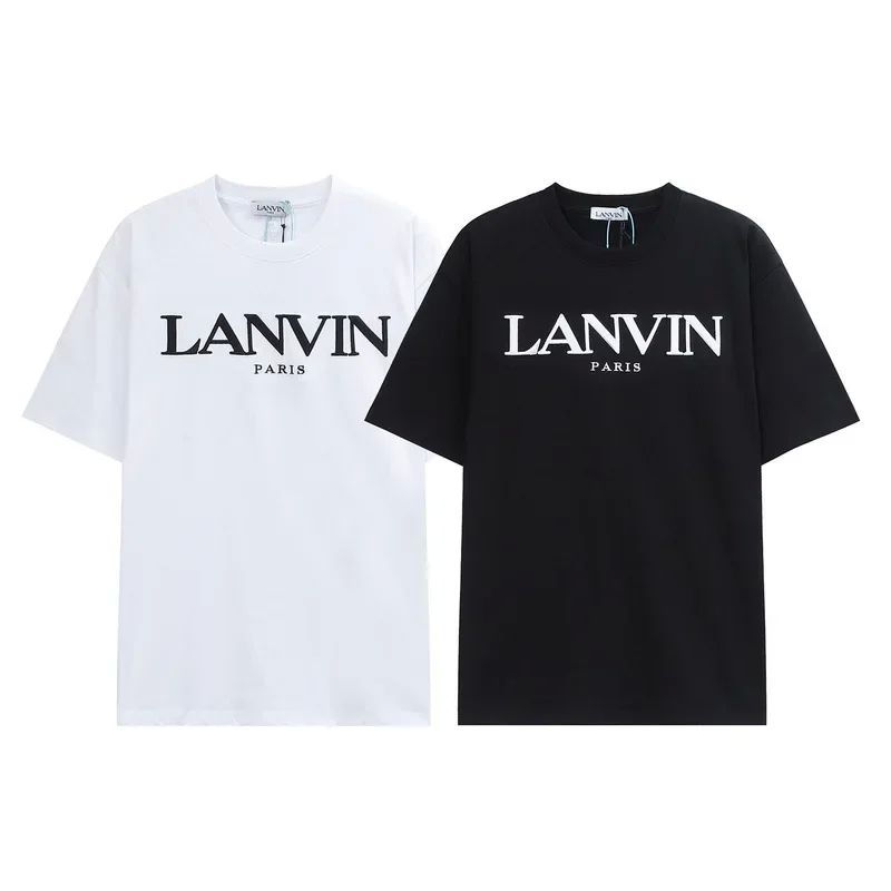 Summer Brand Big Letter Graphic Printing T Shirt Men Clothin