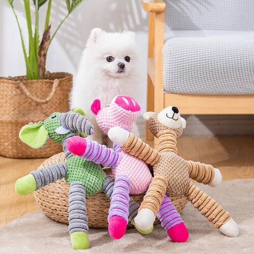 Elephant Pet Push Toys, Dogs, Self Relieving and Vocalizing